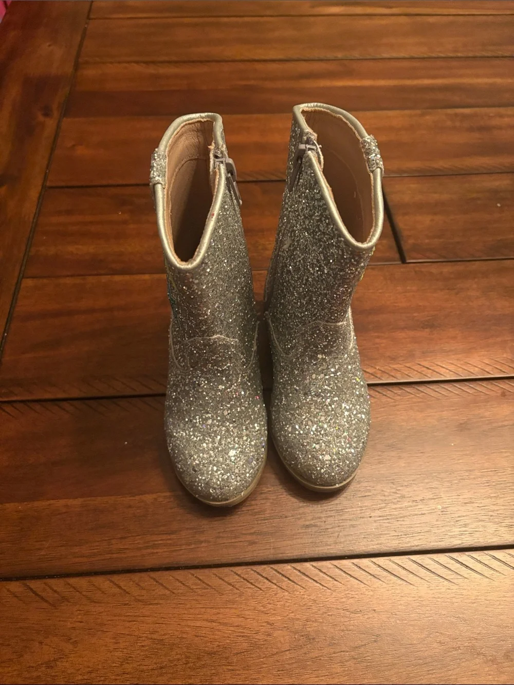 Lola + The Boys Hologram Star Cowgirl Boots